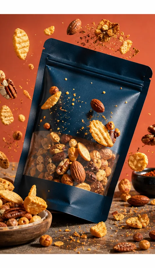 AI snack food ecommerce image