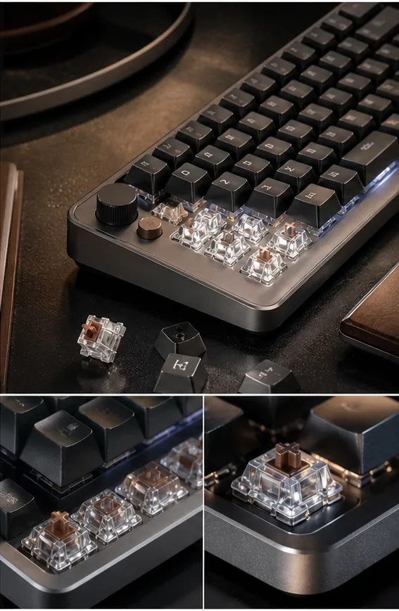 AI mechanical keyboard product detail image